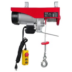 VEVOR Electric Hoist 1760lbs Crane Winch with Wired Remote Control 1450W 110V