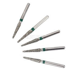 5 uds./1 paquete de fresas de diamante dental AZDENT para piezas de mano de alta