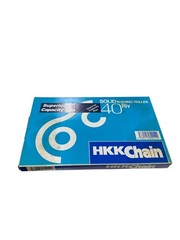 HKK CHAIN HKK-40RIV SOLID BUSHING ROLLER CHAIN 240 LINK 10 FT *SALE*
