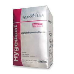 3 x Hygedent Chromatic Dental Regular Set Mint Dust Free Impression Alginate