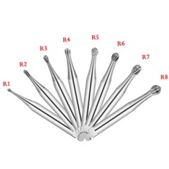 5-50pcs Dental Bur Round Latch Carbide RA Fit Low Speed Contra Angle Handpiece