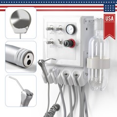 Portable Dental Turbine Unit with Weak Suction Work with Air Compressor 2/4Hole