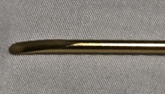 Nordent USA ELX3CT Luxation Blade 3mm Curved Ti-Coated Luxation Elevator Dental