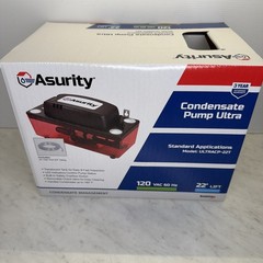 DIVERSITECH / ASURITY Condensate Pump Ultra ULTRACP-22T-120 VAC Free Shipping