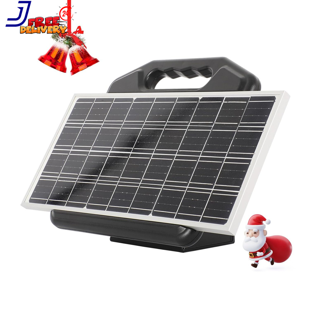 S2500 2.2 Joule Solar Fence Charger 60 Miles Solar Electric Fence Charger for Li