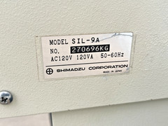 Shimadzu Corporation Model SIL-9A Auto Injector 120VA 50-60Hz Power Tested