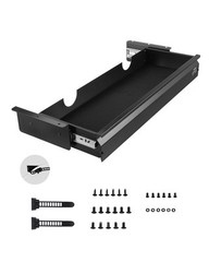 VEVOR 26 in Under Desk Drawer Organizer Slide-out Drawer Space Saver for Office