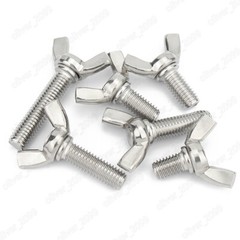 316 Stainless Steel Wing Thumb Screws Bolts M4 M5 M6 M8