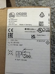 IFM OID200 Laser Distance Sensor w/ IO-Link 10-30VDC OIDLCPKG/US (Brand New)