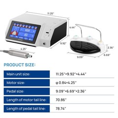 Dental LED Implant Motor System / 2in1 Piezo Surgery Bone Cutter Implant System