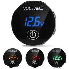 DC 12V-24V LED Panel Digital Voltage Volt Meter Display Voltmeter Motorcycle Car