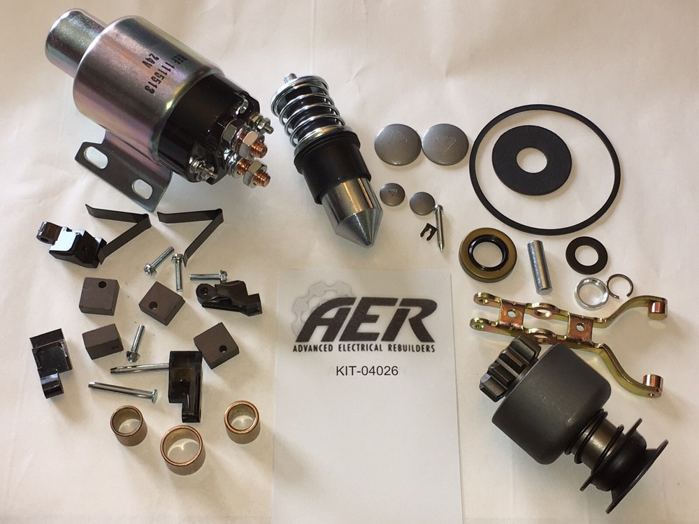 1960 1961 John Deere 3010 4010 Diesel Delco 1113135 24 Volt Starter Repair Kit