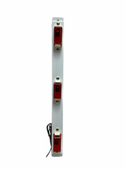 red marker light bar incandescent Trailer- 15 1/16in Red Model