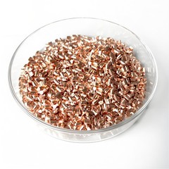 High Purity 99.99% Copper Pellet Lab Research Oxygen Free Copper Particles 3x3mm