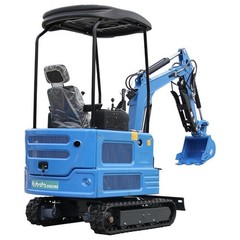 FREE SHIP 1.8Ton Mini Excavator 4000lb Digger KUBOTA Pilot Digger 7Attachment