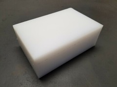 (QTY 8) UHMW Polyethylene Plastic 2-1/2” x 5” x 7” (oversized) FREE SHIPPING