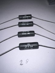 IRC 250 Ohm High Precision Wirewound Resistor 0.1% Tolerance New Quantity of 4