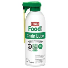 Crc 03055 Food Grade Chain Lubricant, H1 Food Grade, 8 To 325 Degree F, 12 Oz