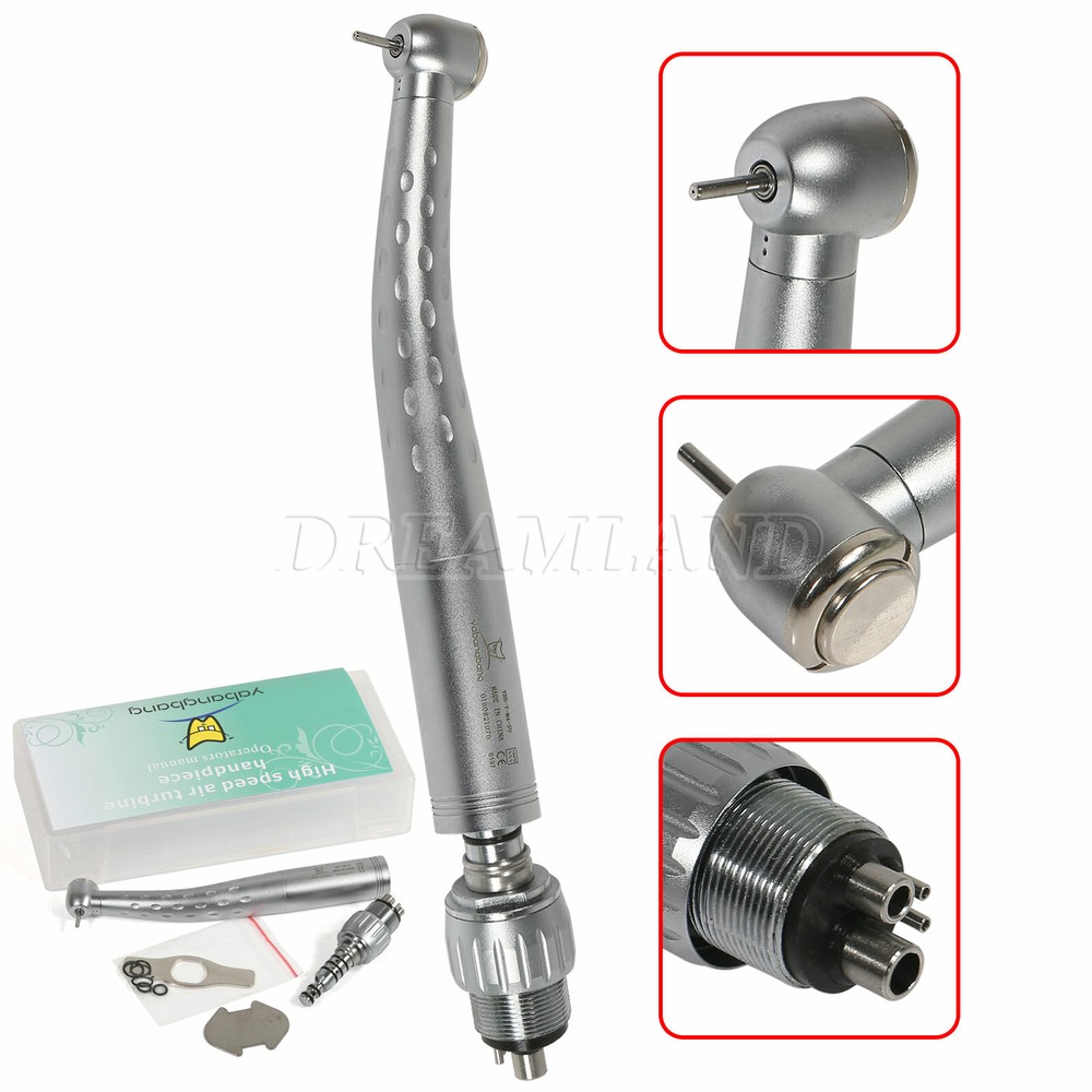 KAV Style Dental High Speed Handpiece with 4 Hole Quick Coupler 360° Swivel GB4