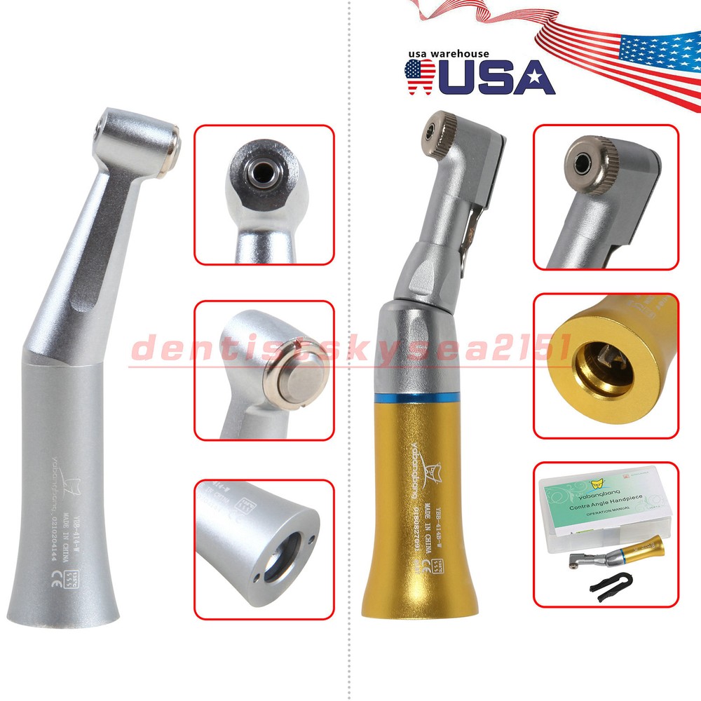 For NSK Dental Push/Latch Contra Angle Handpiece Slow Speed E-type CA 2.35MM
