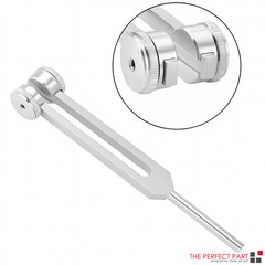 128Hz Healing Tuning Fork with Silicone Hammer Sound Therapy Musical Instrument