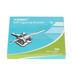 AZDENT Dental Ortho Brackets Brace Self-Ligating Active Mini Roth 022 Hooks 345