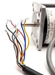 Parker QM-57-51 Compumotor Hybrid-Stepper Motor, 90-130VAC, NEMA 23, 65oz-in