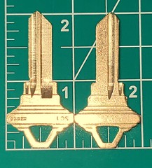 50 SC1 5-pin Brass Key Blanks Schlage “C” and others. LOCKSMITH FREE SHIPPING