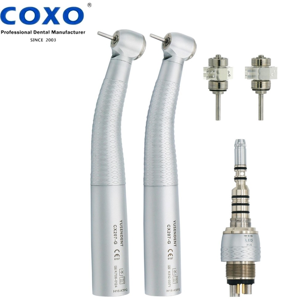 US COXO Dental High Speed Fiber Optic Handpiece fit KAVO Multiflex LED Coupler