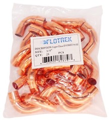 3/4″ OD HVAC Copper Street Long Radius LR 90, W02828 / C272-0090 , Pack of (25)