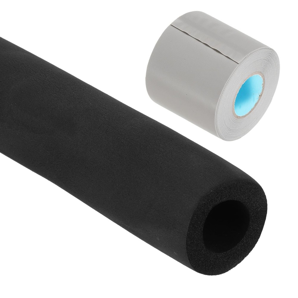 PATIKIL 1″(25mm) ID x 6Ft Pipe Insulation Foam Tube, Cover Wrap 1 Inch
