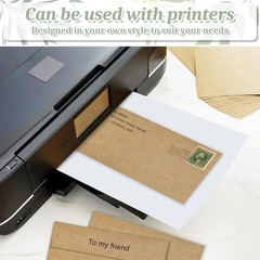Kraft #10 Business Envelopes 50 Pack Self Seal Standard Size 4.125 x 9.5 Inches