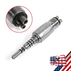 Dental LED E-generator Quick Coupler 4 Hole for Fiber Optic LED Handpiece YG4