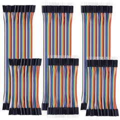 Aypzuke 10cm+20cm 240pcs Breadboard Jumper Wires Cable Kit, Male to Female, Fema