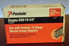 Paslode GSN-18-5/8″ 1 Box 5000 Piece 18 Gauge Galvanized Narrow crown staples