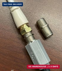 EZYUMM 6-Pack Coaxial Cable Connector, F-Type Female to Female RG6 Coax Extender