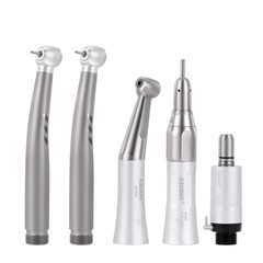 Dental E-generator (LED) High Low Speed Handpiece 2 Hole /4Hole Air Turbine kit