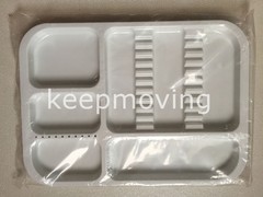 Dental Separate Divided Tray Plastic Autoclavable 135°C +10 Drilled Hole 5 Color