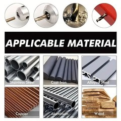 13Pcs HSS Titanium Coated Twist Drill Bit Set 1.5-6.5mm Hex Shank For wood Metal