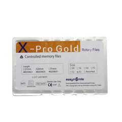 5Pks Dental Endodontic Files X-Pro Gold Taper Universal NITI Rotary Engine Files