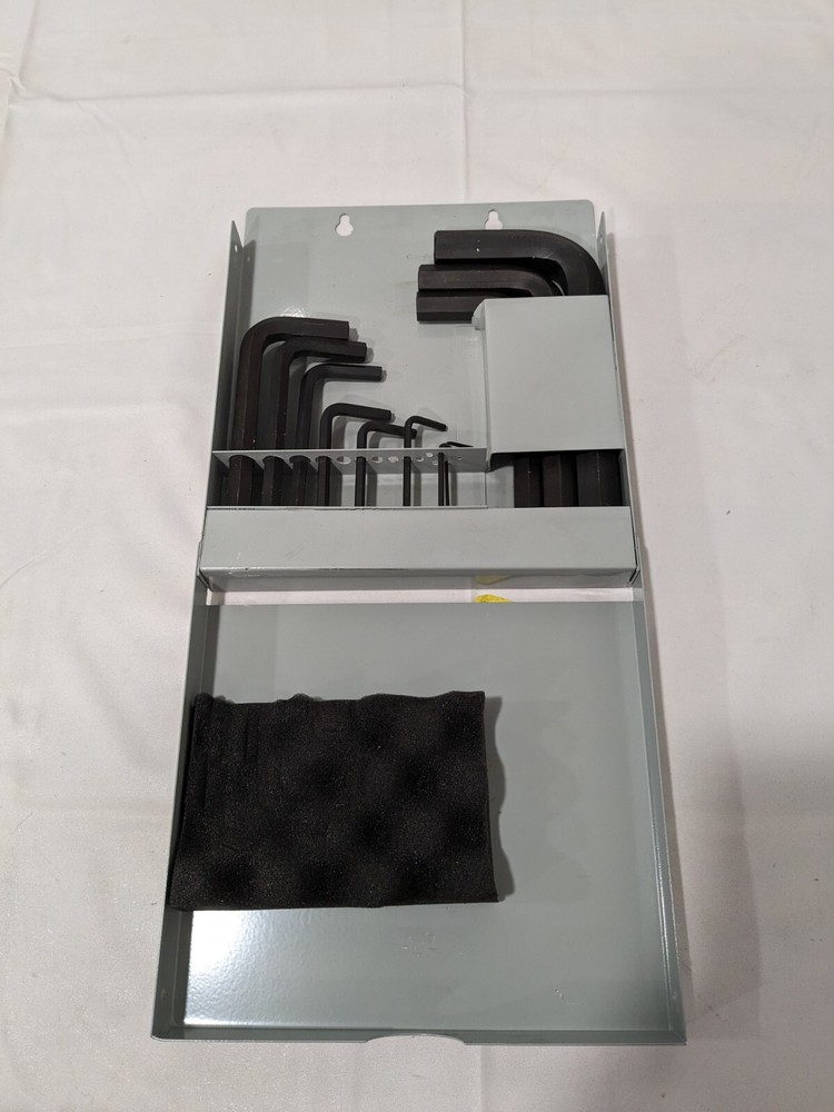 EKLIND 11 Piece L-Key Hex Key Set Hex Range 0.7 to 17mm 10515 INCOMPLETE