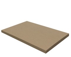 25 Sheets Chipboard 11 x 17 inch – 30pt Medium Weight Brown Kraft Cardboard