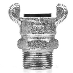 1″ NPT Male Chicago Air Coupling Twist Lock Claw Style Universal Ductile Iron