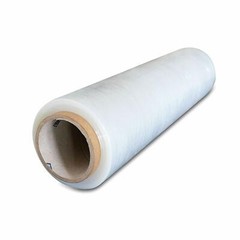 1 Roll 80 Gauge Cast Hand Stretch Wrap 18″ x 1000′ Plastic Bundling Shrink Film