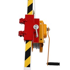 Confined Space Tripod Kit 1800lb Winch w/5.2ft-8ft Adjustable Legs Rescue Tripod