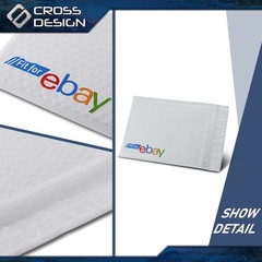 100 /200 /300 /400 Padded Bubble Mailer Envelope With Color Logo 6.5” x 9.25”