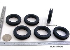 Rubber Grommet to fit 1 1/2″ Hole 1/8″ Thick Panel – 1 1/4″ Inner Diameter