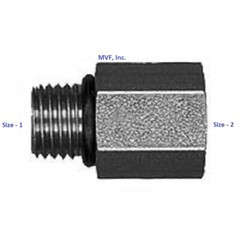 3/8″ (9/16-18) Male SAE ORB x 3/8″ Female NPTF Straight Adapter 6405-06-06