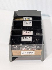 Lot of Assorted Miniature Glass Tube Fuses, 3 & 4 Amperages – As Pictured