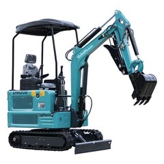 1.8 Ton Mini Excavator Kubota Diesel 4000 lbs Crawler Pilot Digger Free Shipping